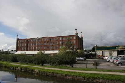 Botany Bay Mill - now full of shopping outlets - says all you need to know about the move from manufacturing to retail...